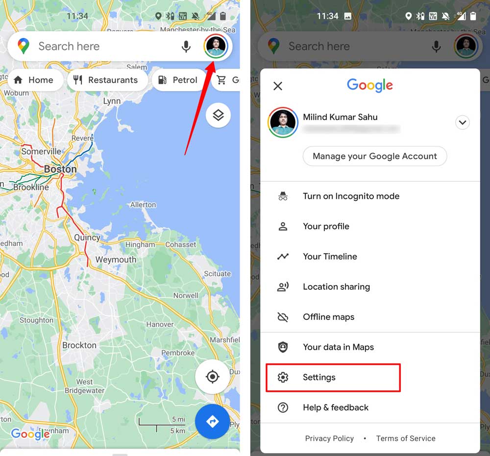play voice over bluetooth google maps