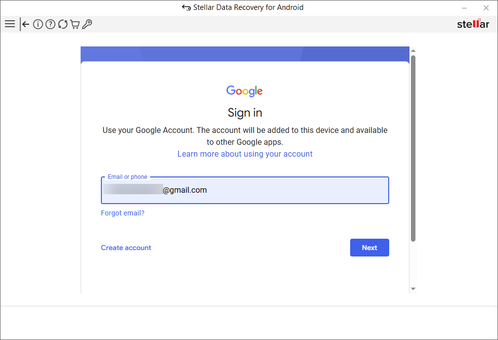 Enter your email address