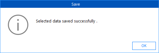 Save confirmation dialog